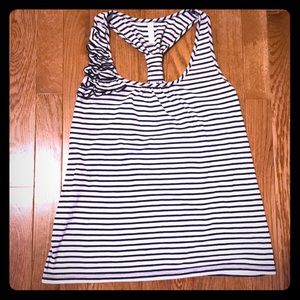 Women’s Mossimo Striped Racerback Tank Size M